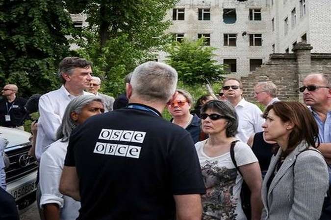 Місія ОБСЄ відвідала «ядерну» шахту «Юнком» на окупованій Донеччині