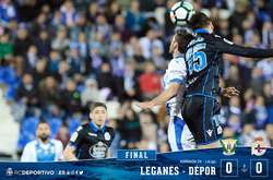 Чемпіонат Іспанії. «Депортиво» не зумів обіграти «Леганес», Коваль на полі не з'явився