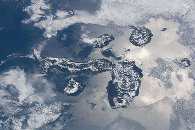 NASA показало світлину Галапагоських островів з космосу