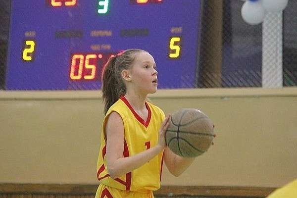 11-річна українська баскетболістка забила 70 очок у чемпіонаті юнацької ліги