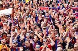 Фанати «Барселони» в присутності короля Іспанії освистали гімн країни (відео)