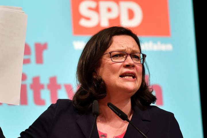 Німецьких соціал-демократів вперше очолила жінка