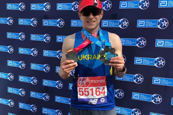 25-річний українець пробіг всі шість марафонів серії World Marathon Majors