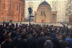 У Москві поліція затримала вірмен, які протестували проти Саргсяна