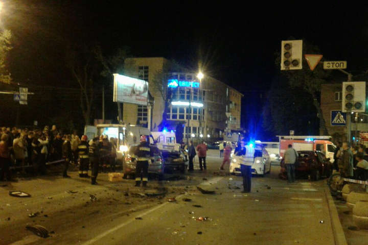 У ДТП в Вінниці постраждали п’ятеро людей