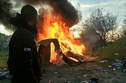 Правозахисники вимагають розслідувати підпал табору ромів на Лисій горі