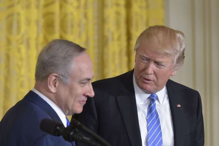 Трамп поцікавився, чи Нетаньяху справді хоче миру із Палестиною