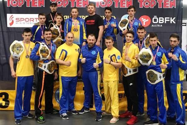 Українська команда здобула дев'ять нагород на етапі Кубка світу з кікбоксингу в Австрії