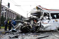 ДТП у Кривому Розі: кількість пасажирів у маршрутці перевищувала норму