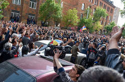 В Армении снова начались акции протеста