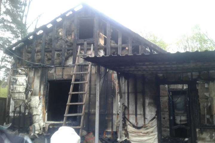 В Ірпені згорів будинок разом із його власником