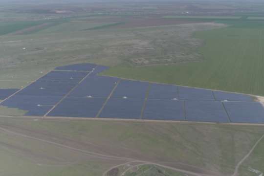 Найбільшу сонячну станцію країни запустили на Запоріжжі