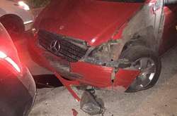 Элитный автомобиль подорвали гранатой в Одесской области