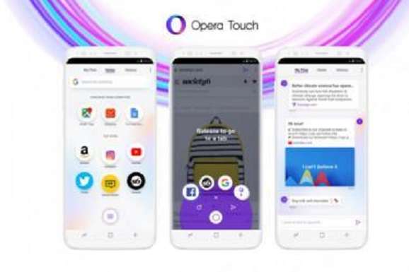 Opera показала новый «мобильный» браузер