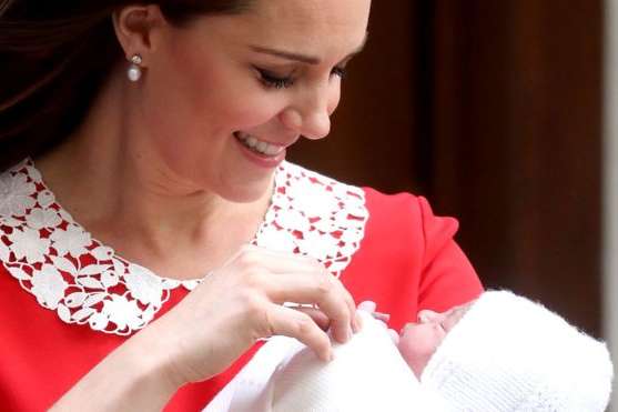 Кейт Миддлтон и принц Уильям назвали имя новорожденного сына