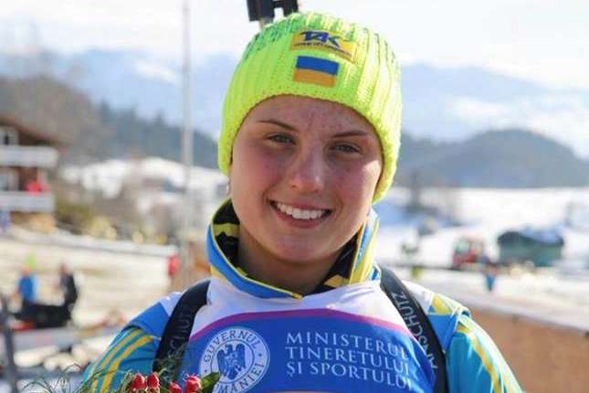 Українська біатлоністка отримала 250 тисяч гривень на нове житло