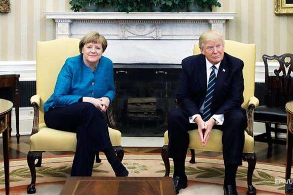 Меркель і Трамп обговорили ситуацію на Донбасі