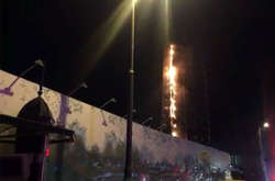 У Баку другий раз за день загорілася будівля Trump Tower