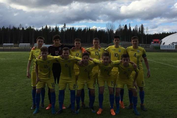 Юнацька збірна України (U-16) виграла турнір УЄФА у Фінляндії