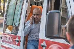 Мустафа Найєм після конфлікту на дорозі