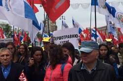 На Хрещатику проходить першотравневий марш