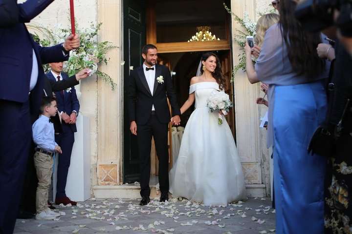 Весілля року у Хорватії: четверта ракетка світу Чиліч одружився зі своєю коханою