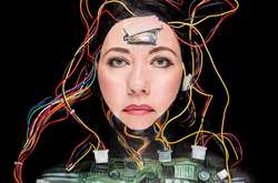 Британская художница показала, что на самом деле творится в голове у людей