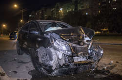 Kia Rio найбільше постраждав у ДТП