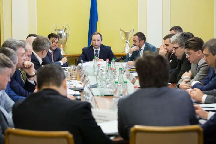 Фото: president.gov.ua - Україна повністю готова до проведення фінальних матчів Ліги чемпіонів 2018 року з футболу