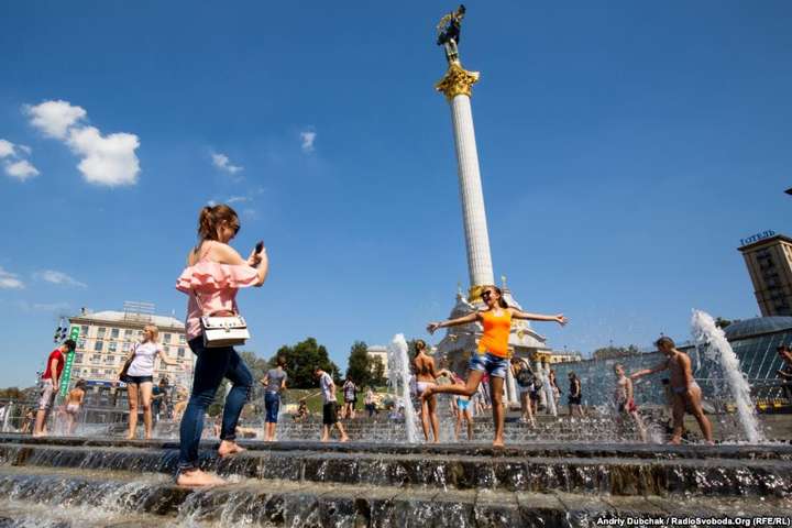 У четвер температура повітря у Києві встановила новий рекорд