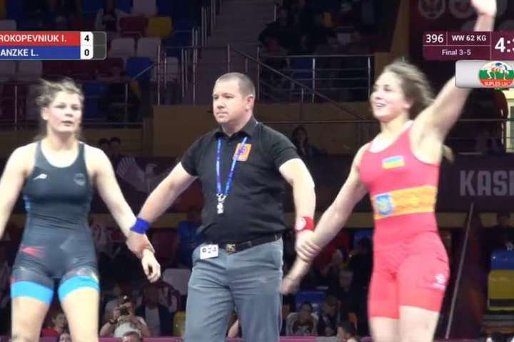 Прокопевнюк завоювала першу українську медаль на чемпіонаті Європи з боротьби в Каспійську