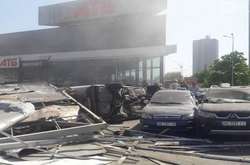 З'явилося відео масштабної ДТП у Дніпрі