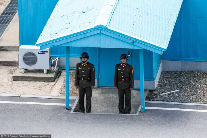 Как выглядит демилитаризованная зона со стороны Северной Кореи