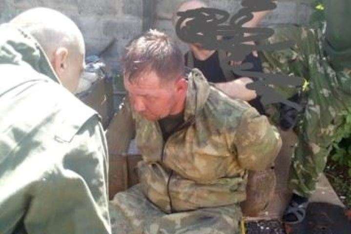 Українські військові під час рейду затримали проросійського бойовика