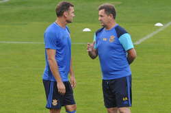 Андрій Шевченко і Рауль Ріанчо. Фото: ФФУ