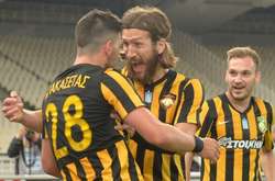 Дмитро Чигринський з напарниками. Фото: ФК АЕК