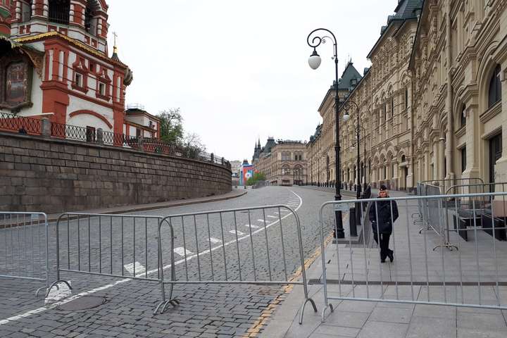 Москва в день інавгурації Путіна: з’явилися красномовні фото
