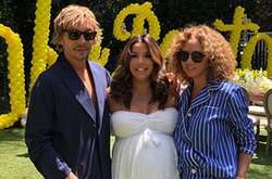  Кен Пэйвс, Ева Лонгория и Шарлин Конскер 