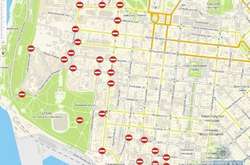 Поліція обмежить рух транспорту центральними вулицями Одеси (схема)