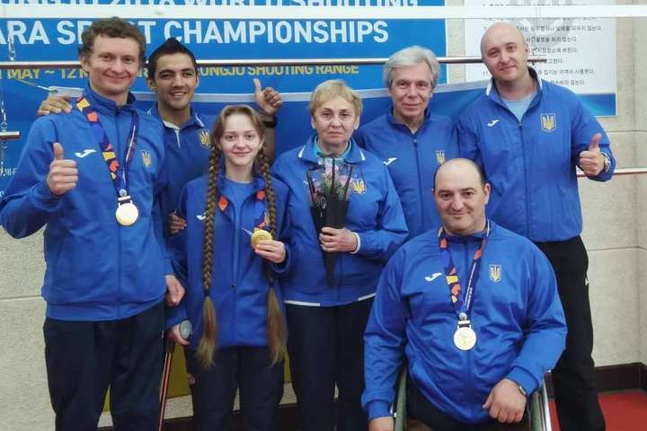 Українські паралімпійці здобули перше золото на чемпіонаті світу з кульової стрільби