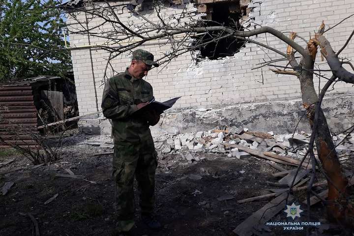 Террористы обстреляли село в Луганской области