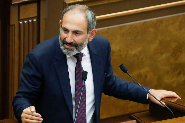 Президент Вірменії підписав указ про призначення прем’єром Пашиняна