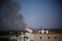 Спасатели полностью ликвидировали пожар в Балаклее