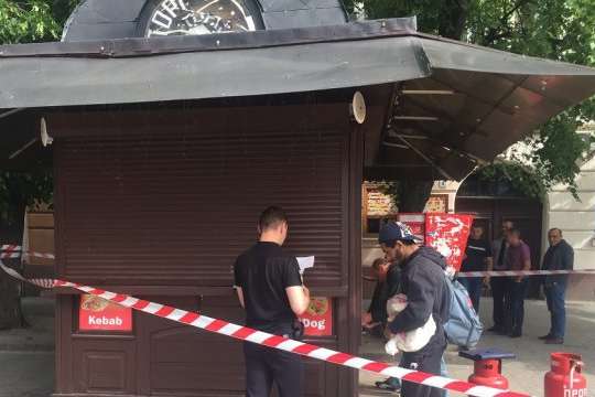 У центрі Львова вибухнув МАФ з бургерами, є постраждала