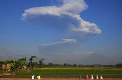 В Индонезии произошло извержение вулкана