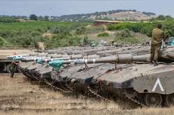  Ізраїльські танки на Голанських висотах, 9 травня 2018 року 