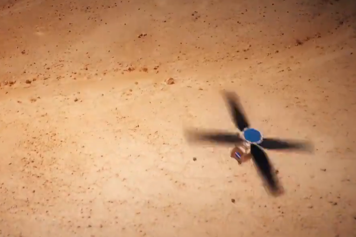 NASA відправить на Марс літальний дрон