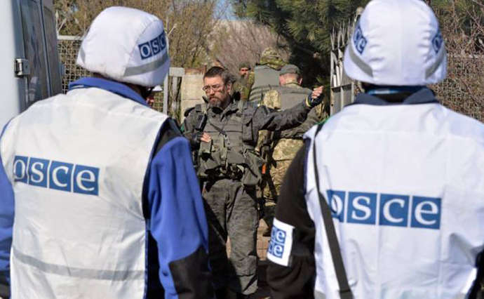 Місія ОБСЄ зафіксувала зменшення кількості обстрілів на Донбасі