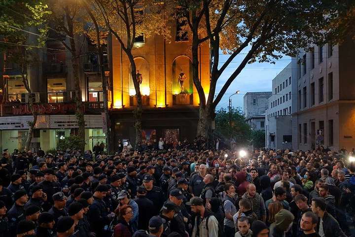Протести у Грузії: глава МВС вибачився перед протестувальниками