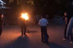 У Луцьку чоловік підпалив себе під час святкового концерту